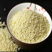 白芝麻 干净卫生 芝麻粒 芝麻仁 脱皮生芝麻