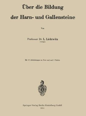 【预订】Uber Die Bildung Der Harn- Und Galle...
