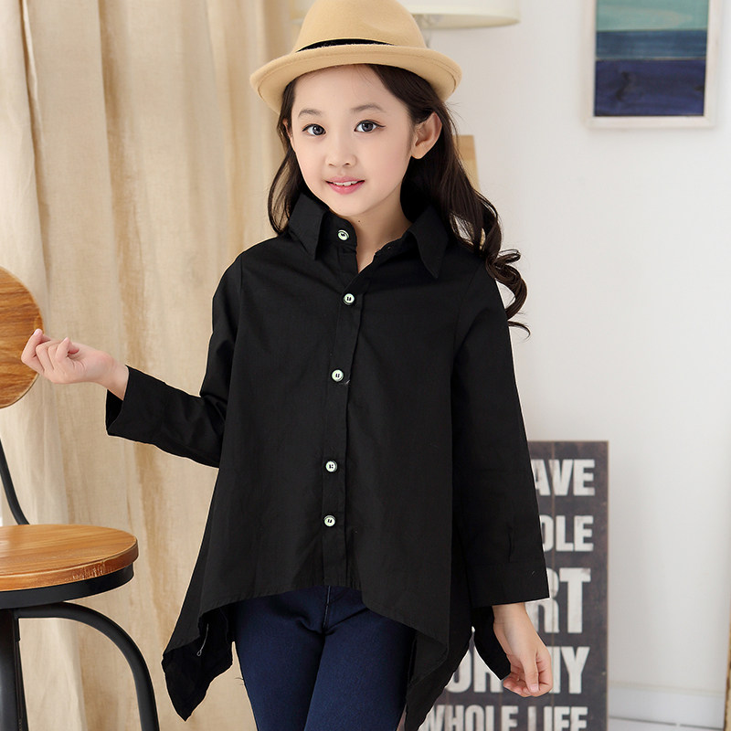 Chemise fille à manche longue - Ref 2085952 Image 1