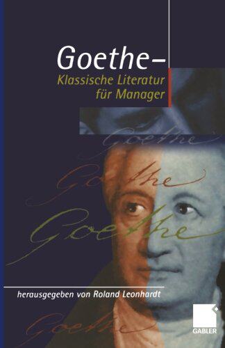 【预售】Geothe - Klassische Literatur Fur Manager