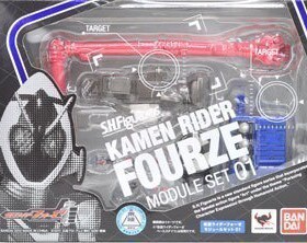 热血玩具模型手办 假面骑士Fourze SHF Module Set 武器包 01