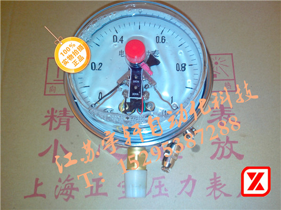 上海耐震电接点压力表