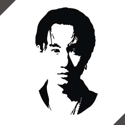 汽车贴纸反光防雨水音乐人物拉花