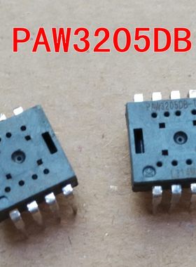PAW3205DB-TJ3T 8脚位 鼠标芯片  维修配件 光电IC 拆机件