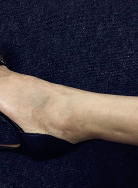 silla rulers 女鞋  凉鞋 尖头中空 女鞋 黑色牛皮花点马毛拼色