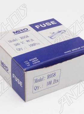 陶瓷保险管 茗熔RO57 R054 1A 250V 2A3A4A5A6A8A10A15A16A20A25A