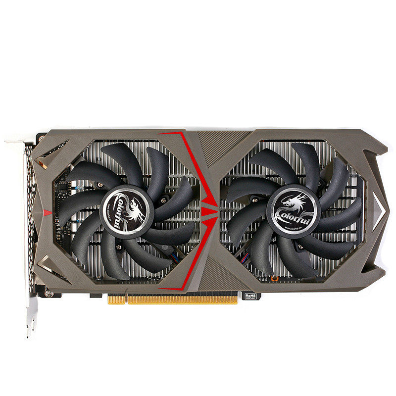 七彩虹gtx1050-2gd5 gaming 游戏电脑电竞版gtx1050 2g独立显卡
