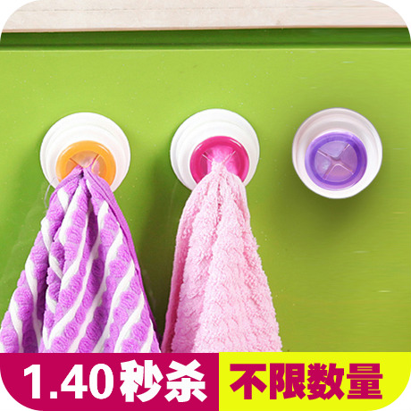 抹布多色懒人挂钩抽取洗碗巾夹子