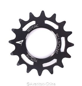 @BIKE FIXED GEAR AVENTON 7075 超轻飞轮 重量19.5g