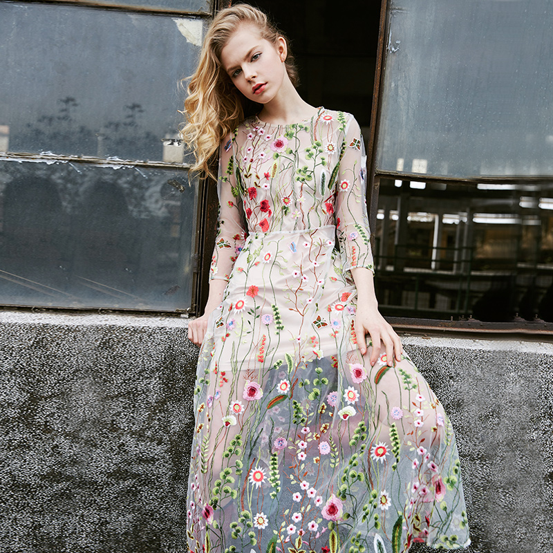 2018夏韩版莫代尔加肥加大码连衣裙女孕妇裙