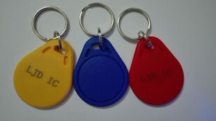 加密UID防复制FUID钥匙扣电梯停车卡感应智能IC门禁S50防火墙CUID