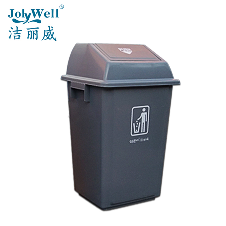 JolyWell/洁丽威23L/42L/58L弹盖垃圾桶  带盖收集箱 家庭/个人清洁工具 垃圾桶 原图主图