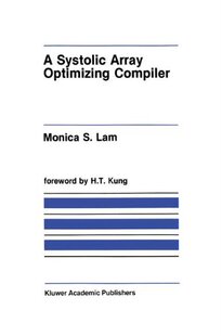 【预售】A Systolic Array Optimizing Compiler