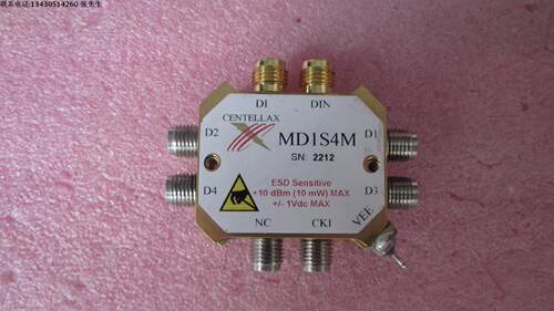 centellax MD1S4M ESD SENSITIVE 1.85MM 2.92mm接头  开关组件/分频器