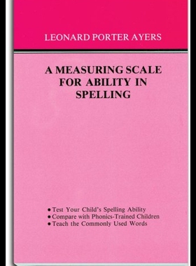 【预售】Measuring Scale for Ability in Spelling