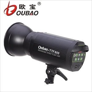 oubao欧b宝TTF-600W影室灯三灯套装柔光箱人像儿童影棚拍照闪光灯