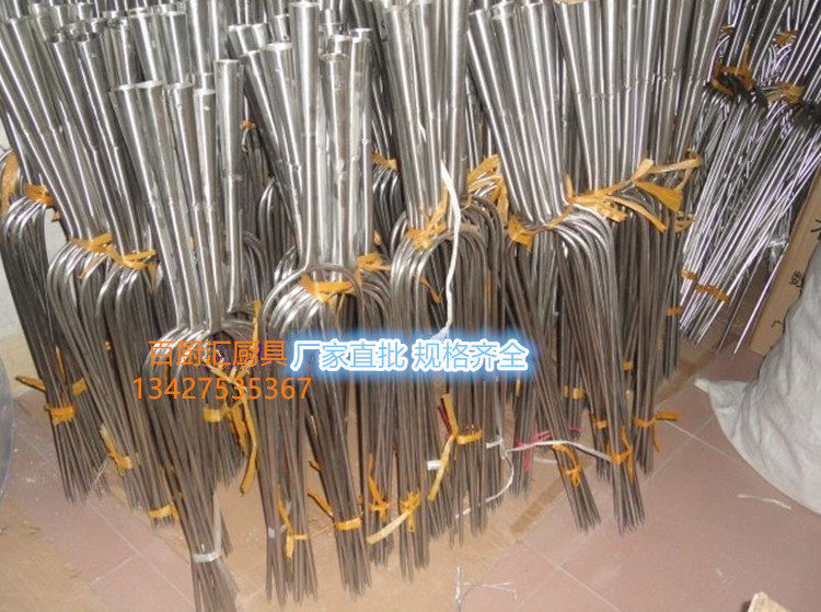 不锈钢乳猪叉 10厘加粗型木柄烧猪叉烧腊用具 烧烤叉双尖烤肉叉