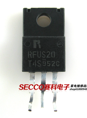 〖原装拆机〗RFUS20T4S RFUS20-T4S 液晶等离子三极管 电子元器件
