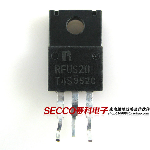 〖原装拆机〗RFUS20T4S RFUS20-T4S 液晶等离子三极管 电子元器件