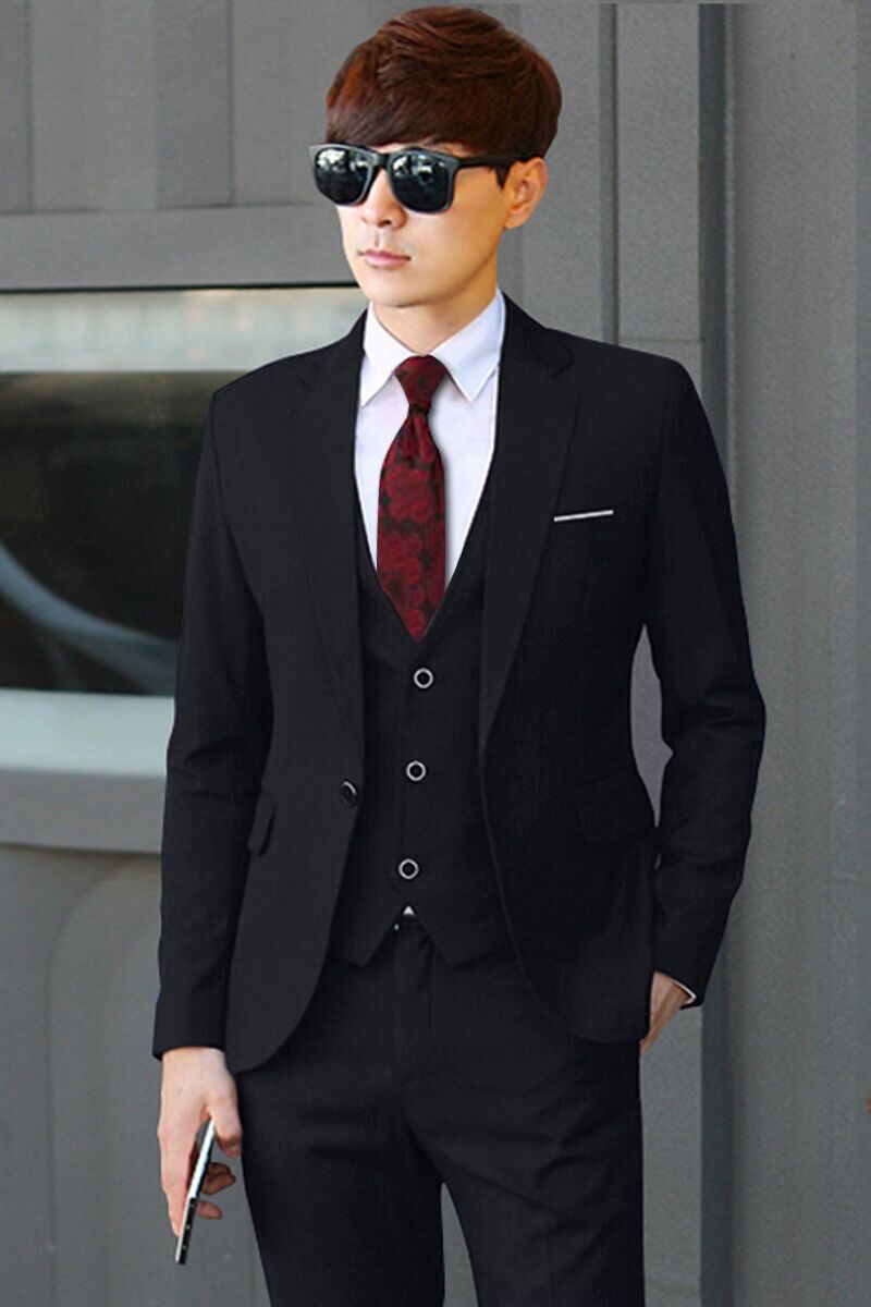 Costume homme en polyester pour printemps - Ref 1570845 Image 5
