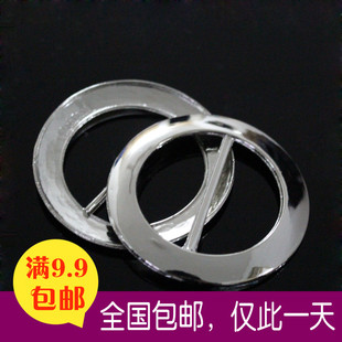 高档腰带纽扣风衣大衣腰扣日子扣 圆形金属日字扣 服装腰带调节扣