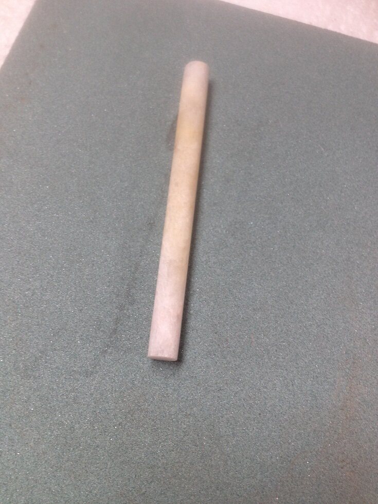 美运来10000天然密玉圆柱形磨刀石油石100x6