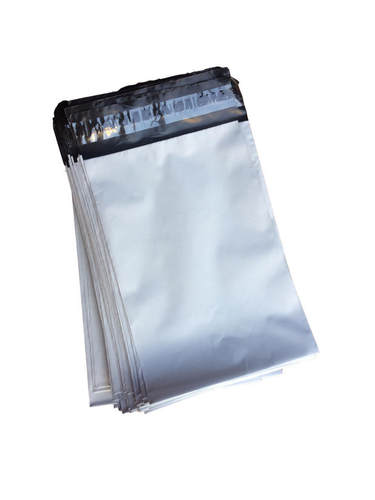 12*15.5+3.5现货小规格加厚白色快递袋新料100个起卖一次性破坏