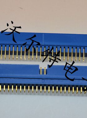 3A镀金64P牛角 测试探针 测试牛角治具配件 64P蓝色牛角 间距2.54