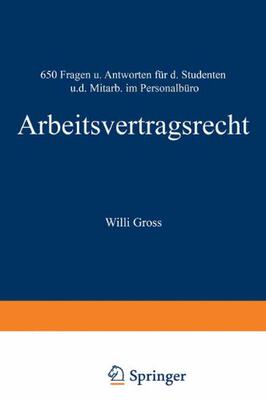 【预售】Arbeitsvertragsrecht: 650 Fragen Und Antworten...