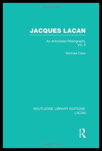 【预售】Jacques Lacan (Volume II) (Rle: Lacan)