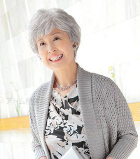 舞台演出小品道具假发女男扮演老奶奶老婆婆花白色银白头发短卷发