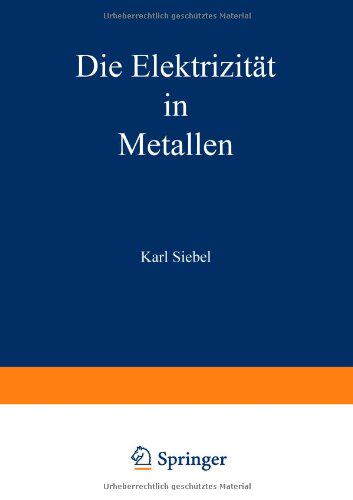 【预售】Die Elektrizitat in Metallen