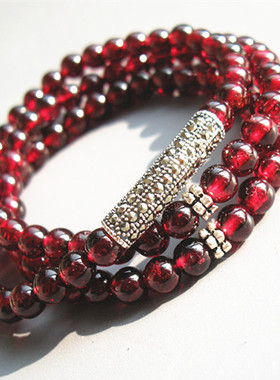 南非宝石天然泰银路路通手链