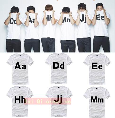 SHINHWA American Apparel 神话同款T恤短袖 17周年WE演唱会同款