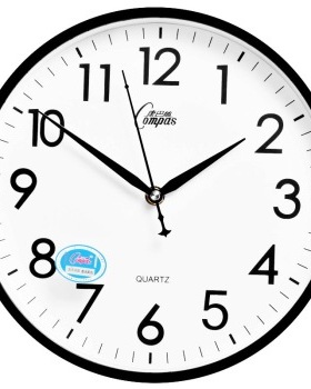 康巴丝挂钟创意时尚时钟超静音石英客厅卧室简约钟c2855特价钟表