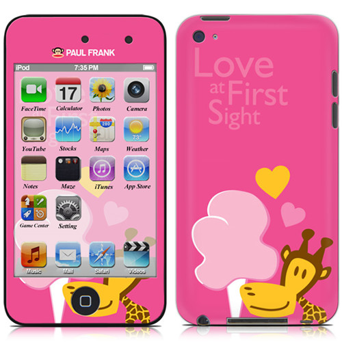 »¾í Æ»¹û ipod touch4 ÊÖ»úÌùÖ½ ¿¨Í¨Ä¤Ç°ºó±£»¤²ÊĤÌùÖ½ ¸öÐÔÌù