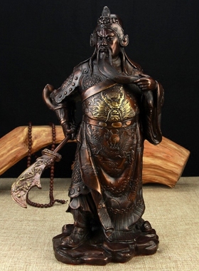 纯铜佛像韦陀菩萨关公佛像