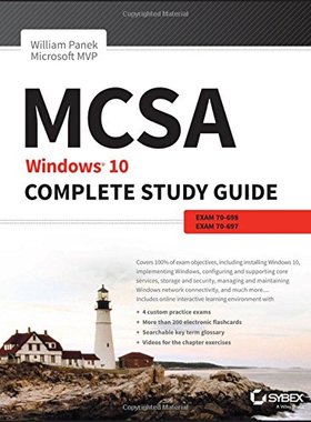 【预订】McSa: Windows 10 Complete Study Guid...