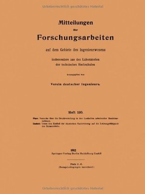 【预订】Mitteilungen Uber Forschungsarbeiten...