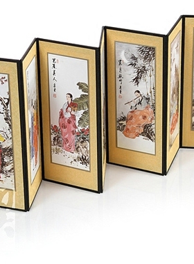 韩国原装进口传统韩服娃娃屏风/结婚礼品/旅游礼品/H-P01438