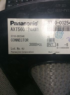 Panasonic/松下AXT560124 母座60pin 1.0H BTB板对板连接器原现货