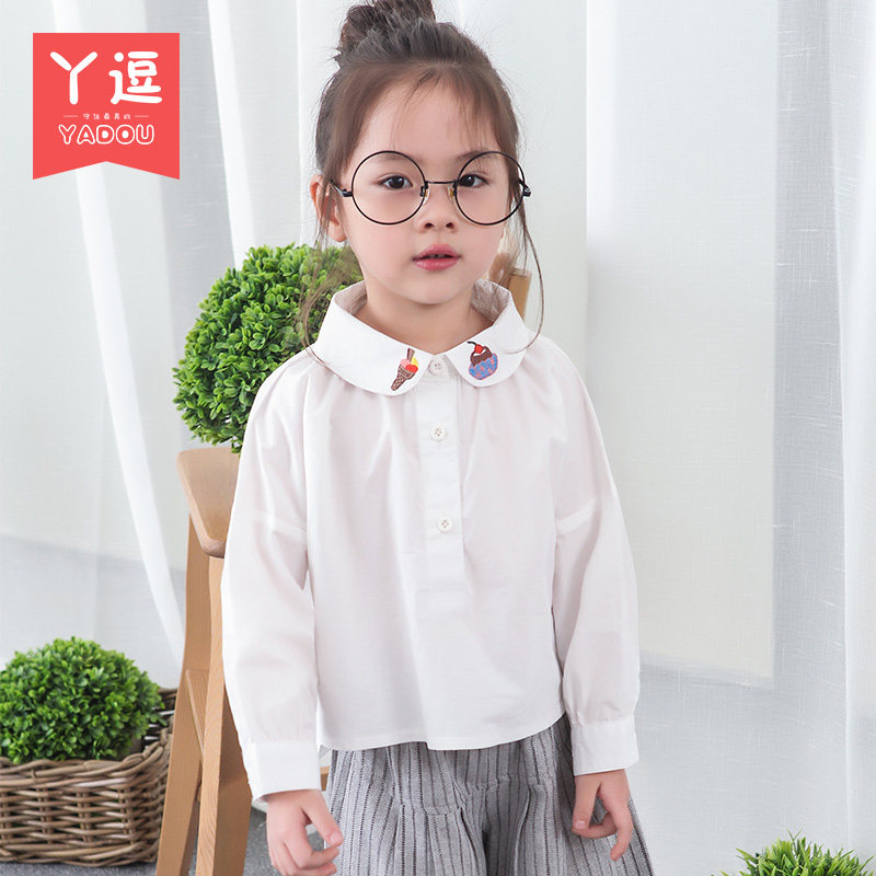 Chemise fille à manche longue - Ref 2085973 Image 1