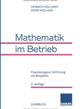 【预售】Mathematik Im Betrieb