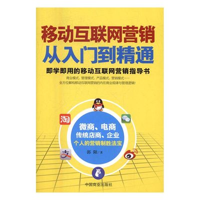 正版 移动互联网营销从入门到精通-即学即用的移动互联网营销指导书 郭阳 书店 国内贸易书籍 书 畅想畅销书