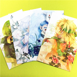 绮丽屋日本动漫周边晨曦公主四龙拂晓的尤娜明信片套装满百包邮