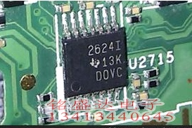 TLV2624IPWR 丝印2624I TSSOP14 运算放大器四路低功率放大器 TI