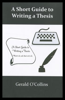 【预售】A Short Guide to Writing a Thesis