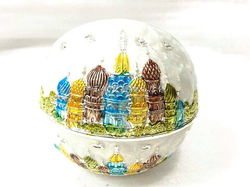 俄罗斯银锡金属烟灰缸烟缸圆形球形彩城堡 白金色精致大号礼盒装|msdalam kategori Ciri-ciri kraftangan, Crafts luar negara, istimewa Rusia - dari Buy2taobao.com untuk memberikan perkhidmatan ejen Taobao profesional membeli