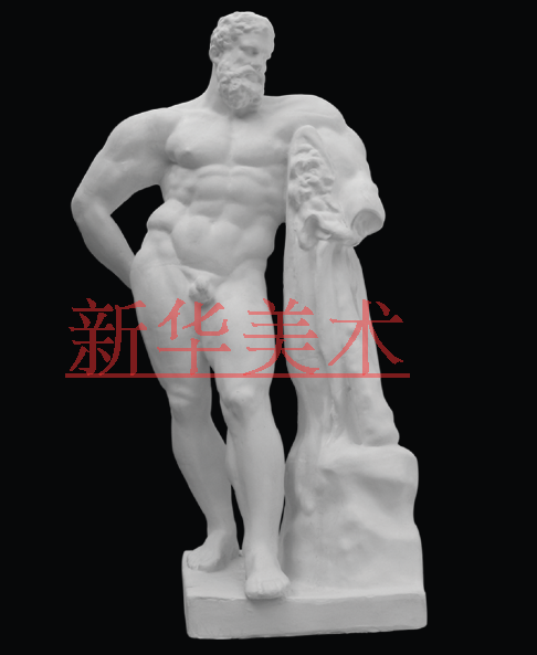 小大力士肌肉男石膏像教模具艺术人体全身写生美术教材家居摆件