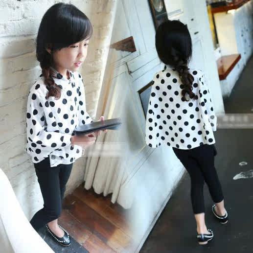 Chemise fille à manche longue - Ref 2086284 Image 1